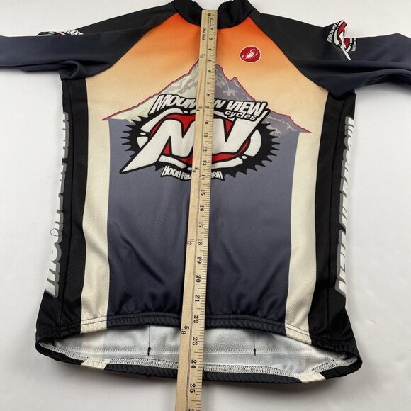 Castelli Cycling Jacket Men’s L Thermal Long Sleeve Fleece Lined Full Zip - Picture 4 of 15